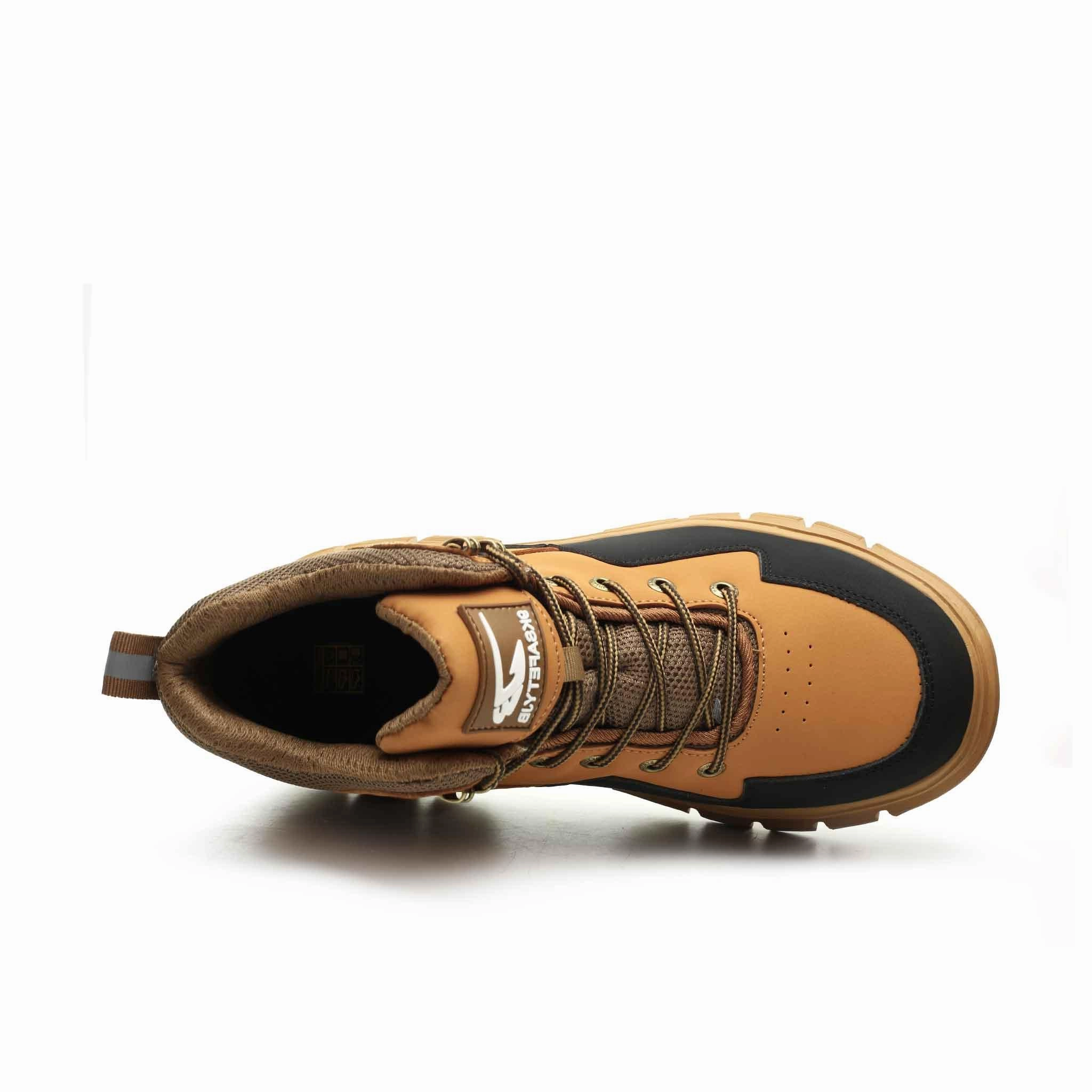 Men's Insulated Steel Toe Work Boots - Wear Resistant | B301 Best Wedge Sole Work Boots