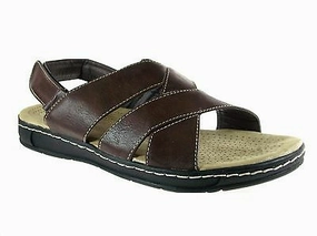 Porto Sandals Slides Men's Open Toe Adjustable Sling Back Comfortable Walking Sandals, Shoes