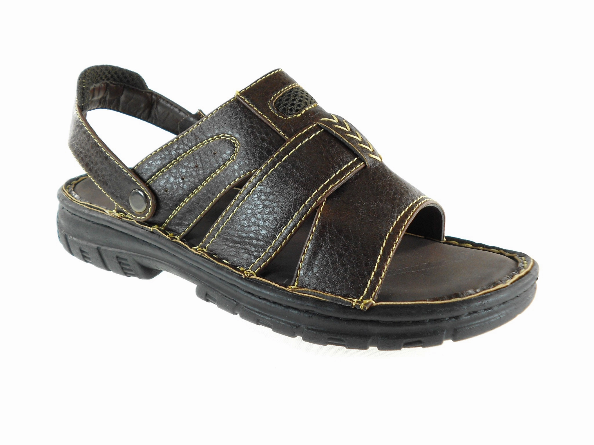 Platform Thong Sandals Men's San-17 Convertible Open Toe Fishermans Comfort Sandals