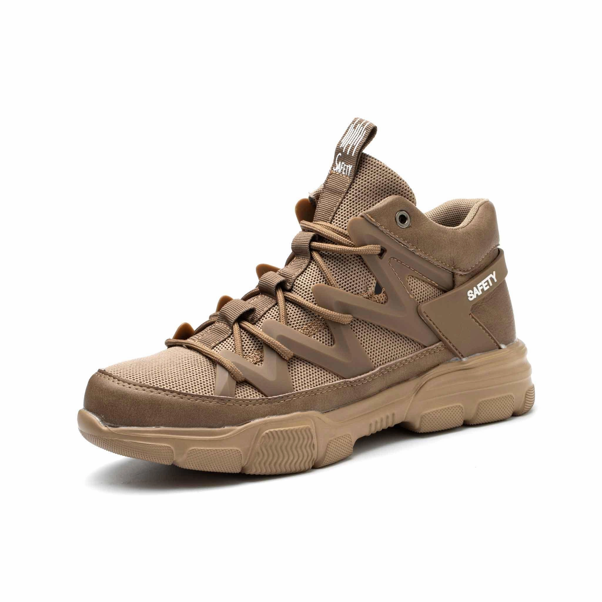 4x4 Work Boots Men's Steel Toe Boots - Rubber Sole | B153