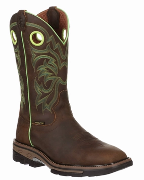 Men's Talladega Steel Toe Work Boots Avenger Work Boots