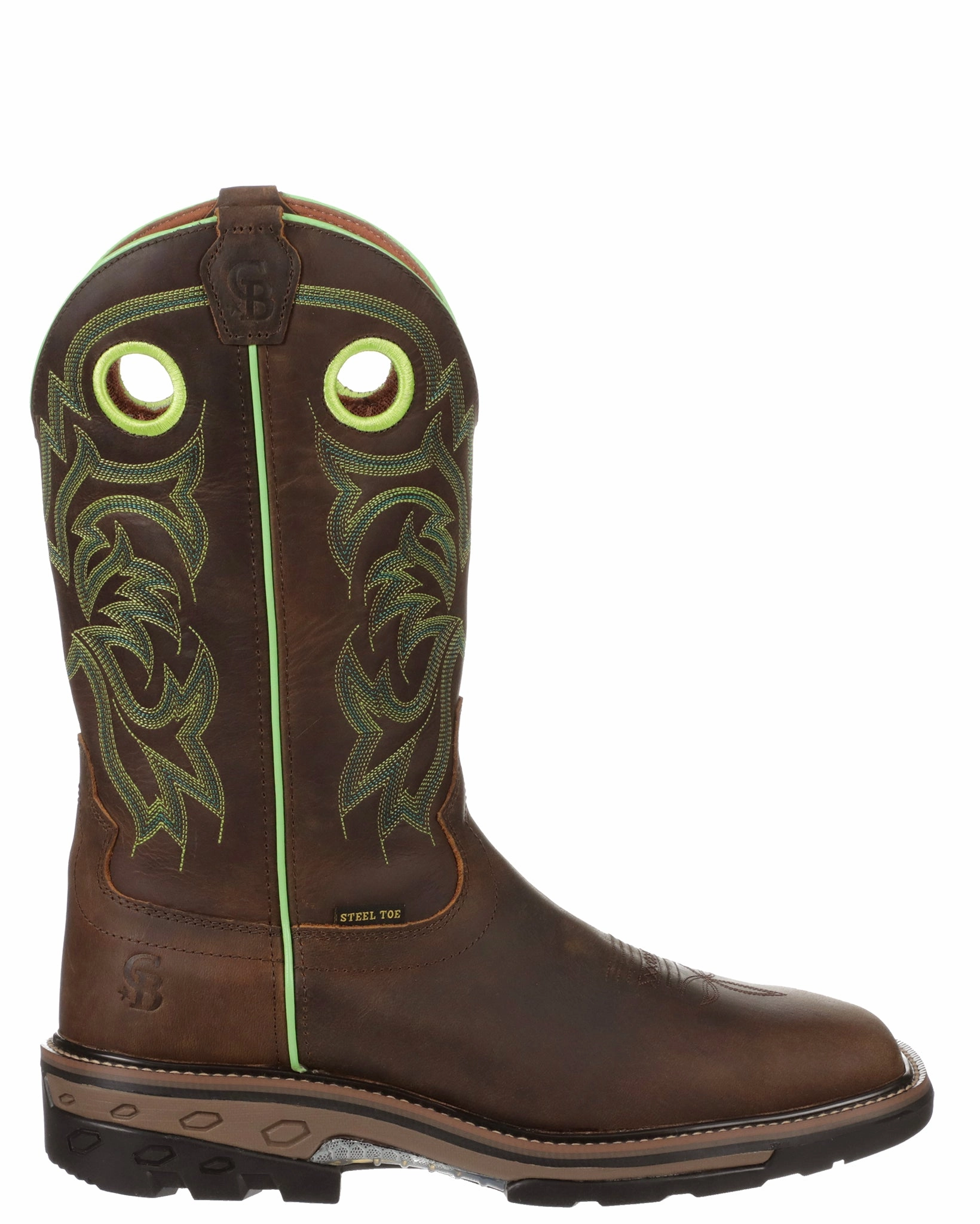 Men's Talladega Steel Toe Work Boots Composite Toe Work Boots Pull On