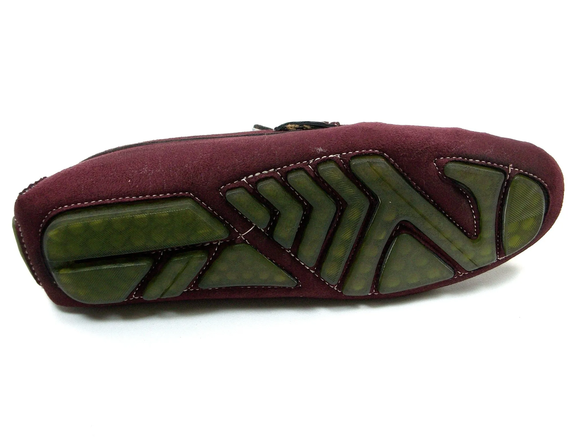 Brunello Cucinelli Suede Loafers Mens Bravo Moccasin Driver Slip On Casual Loafers MOC-1 Red