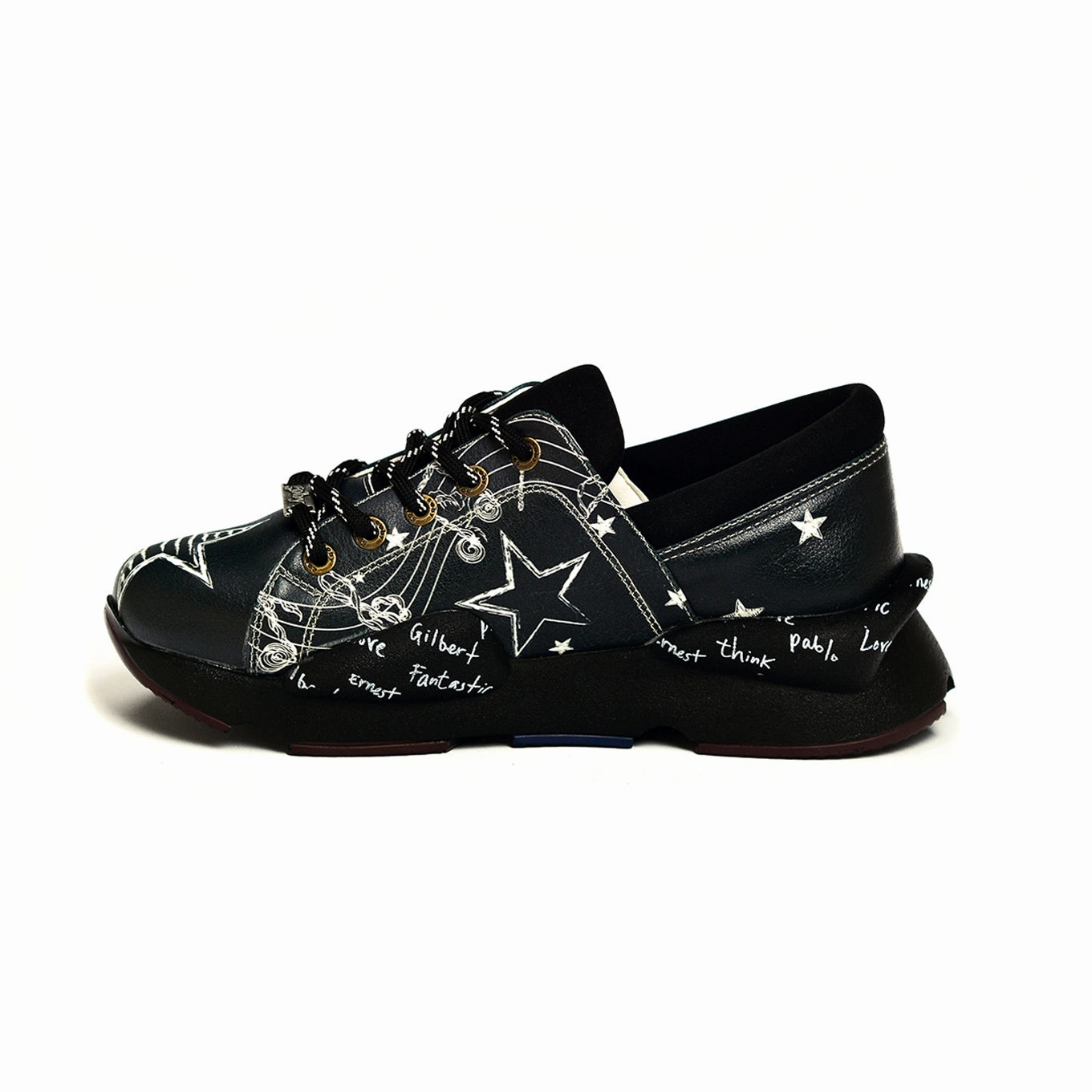 Zip Up Sneaker Shoes GSB110