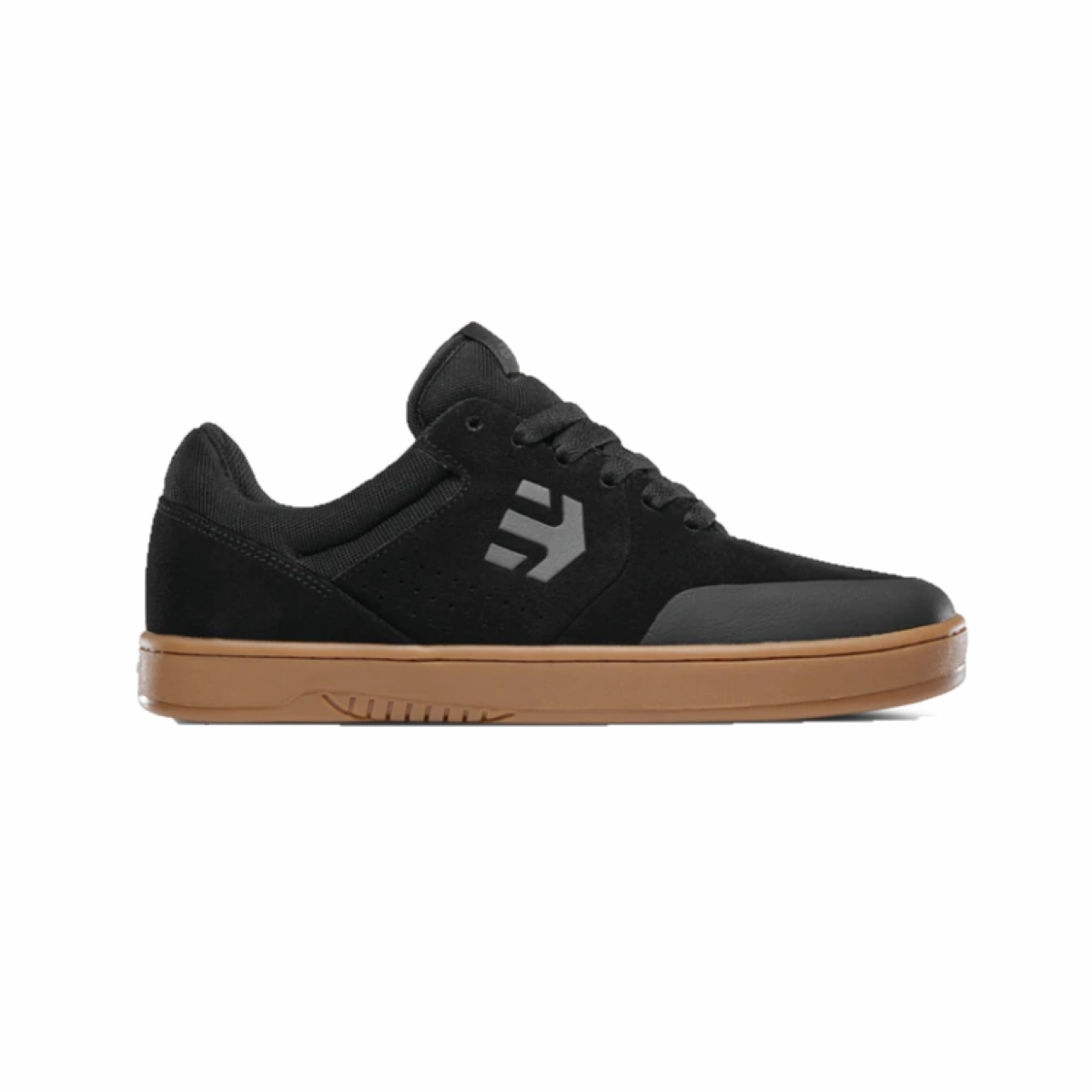 Flexible Upper Harbor Hike ETNIES 4101000403 566 MARANA MICHELIN MN'S (Medium) Black/Dark Grey/Gum Suede, Synthetic & Textile Skate Shoes