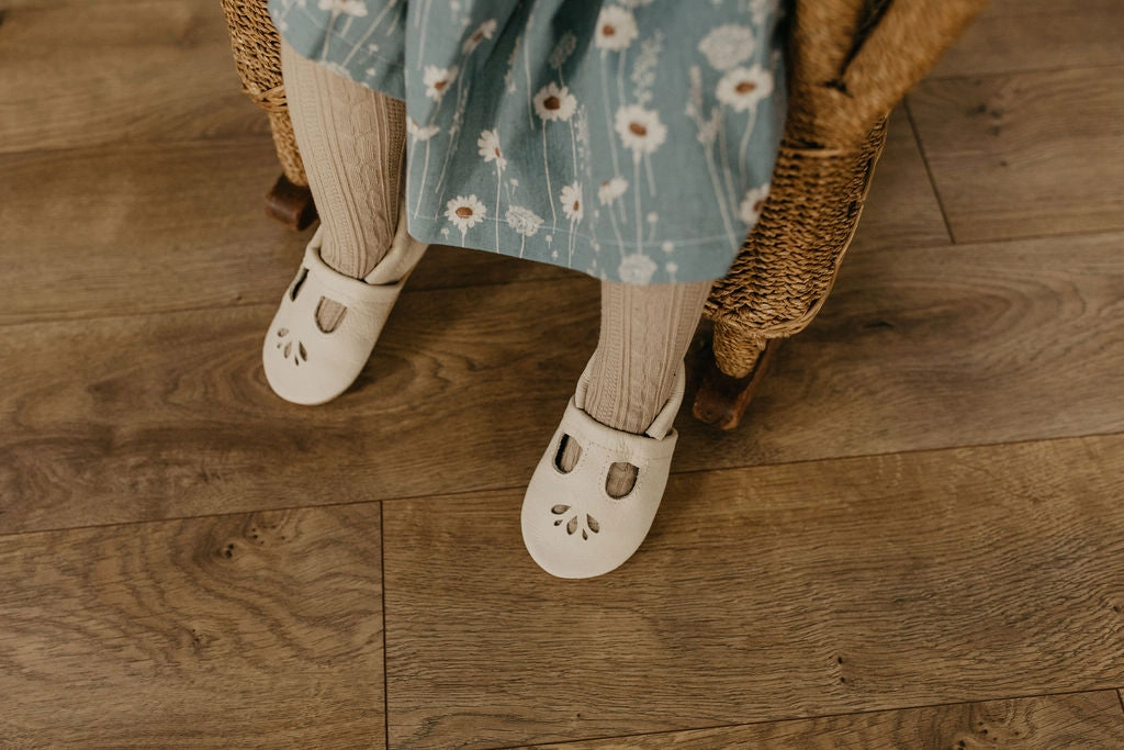 Milk LOTUS T-strap Shoes Baby and Toddler High Heel Fetish Porn