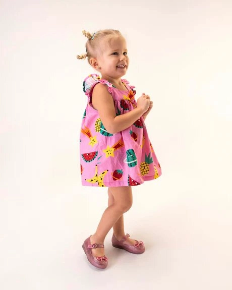 Asics Gt-2000 7 Running Shoes Mini & Melissa Sweet Love Flat - Pink Glitter