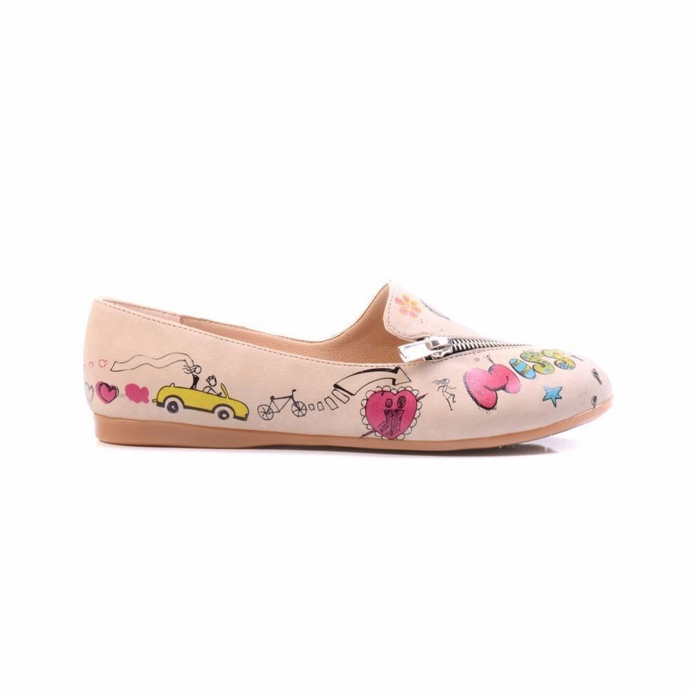 Comfort Midsole Fashionable Miss u Ballerinas Shoes YAB302