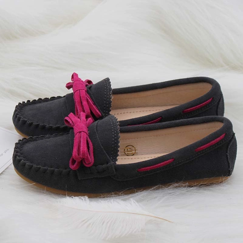 Loafers For Beach MIYAGINA Leather Women Flats Spring Autumn Casual Shoes Loafers
