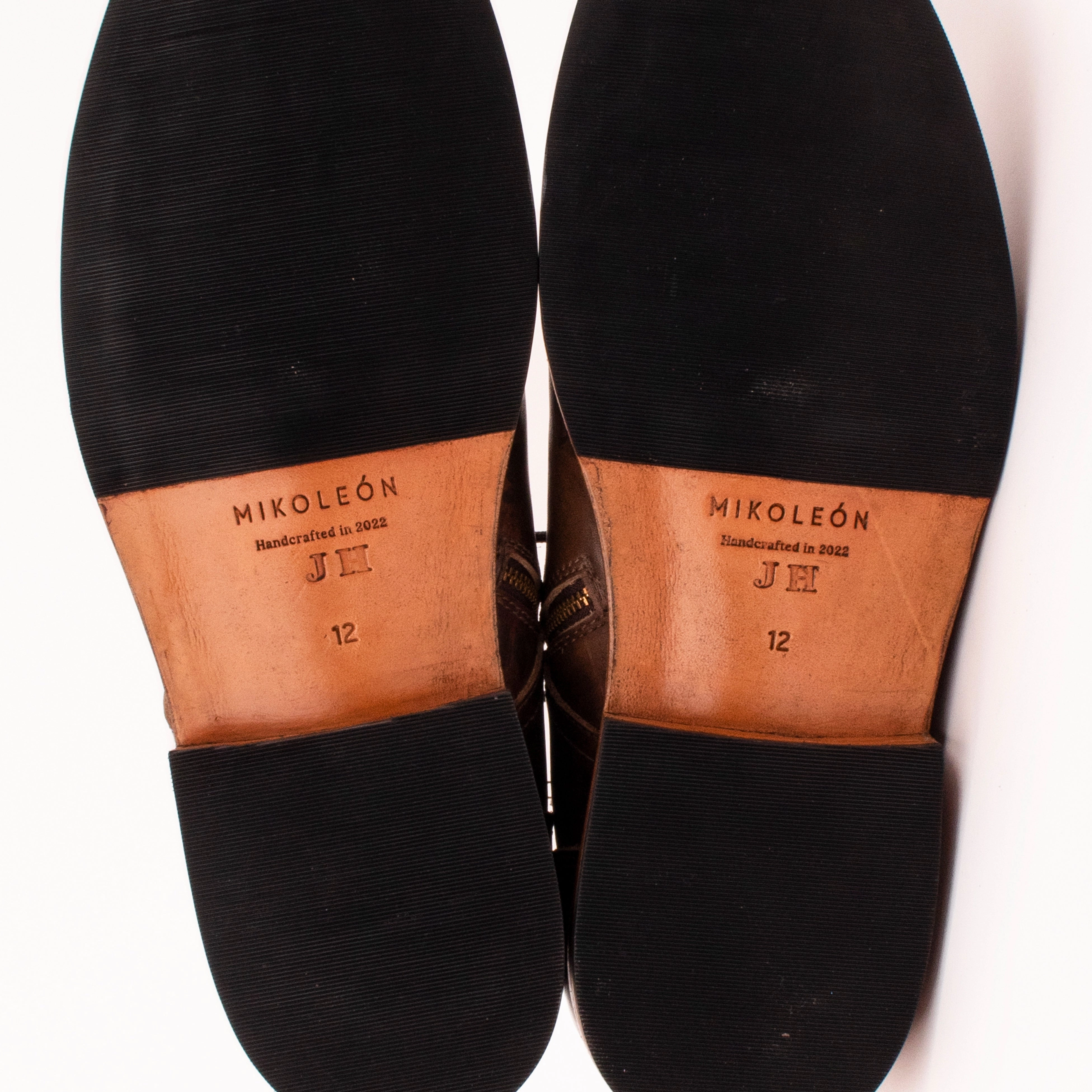 Cheap Moc Toe Work Boots MK221750 - Custom Leather Boots El Don Luxe [Men's Leather Boots]