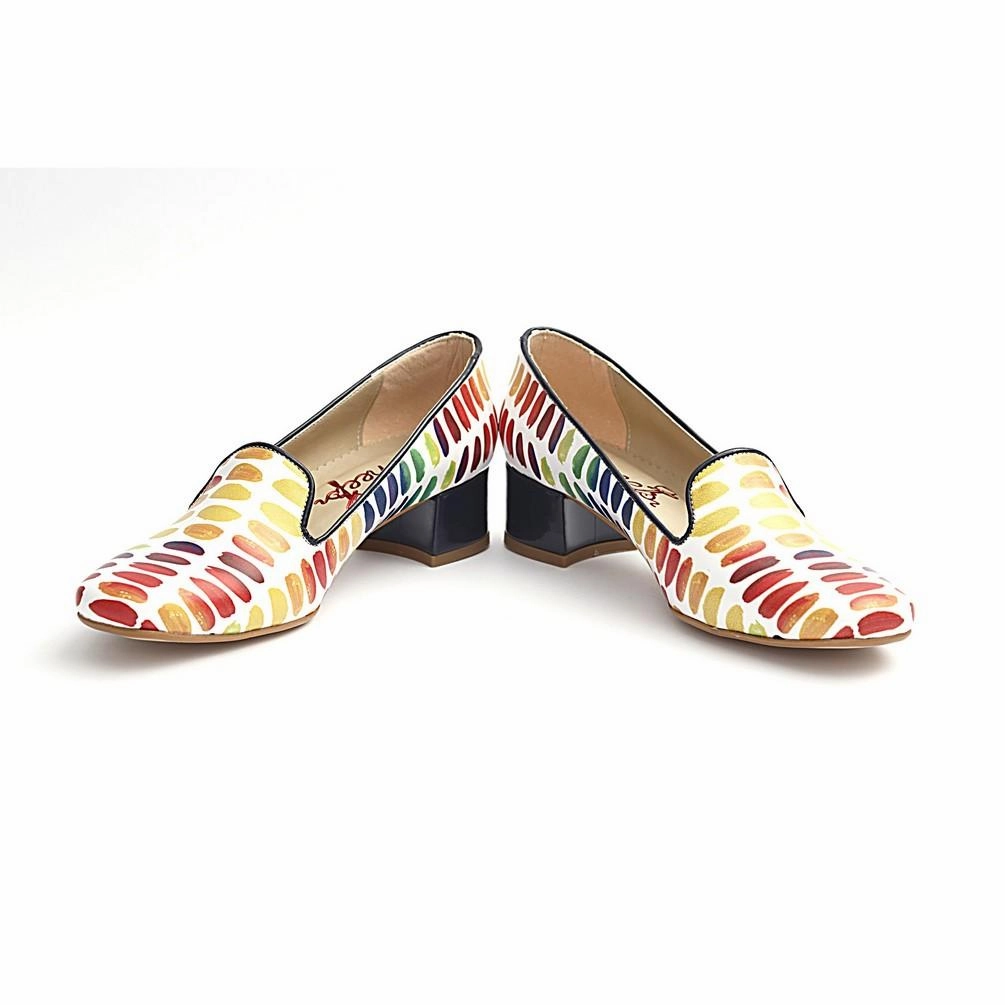 Painting Career Heel Shoes BYZ202 Rapid Motion