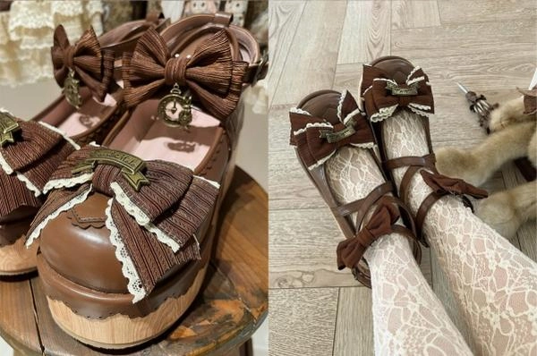 MODO~Hide and Seek~Kawaii Lolita Platform Shoes Thick Sole Shoes Asics Gel-excite Trail 2 Shoes