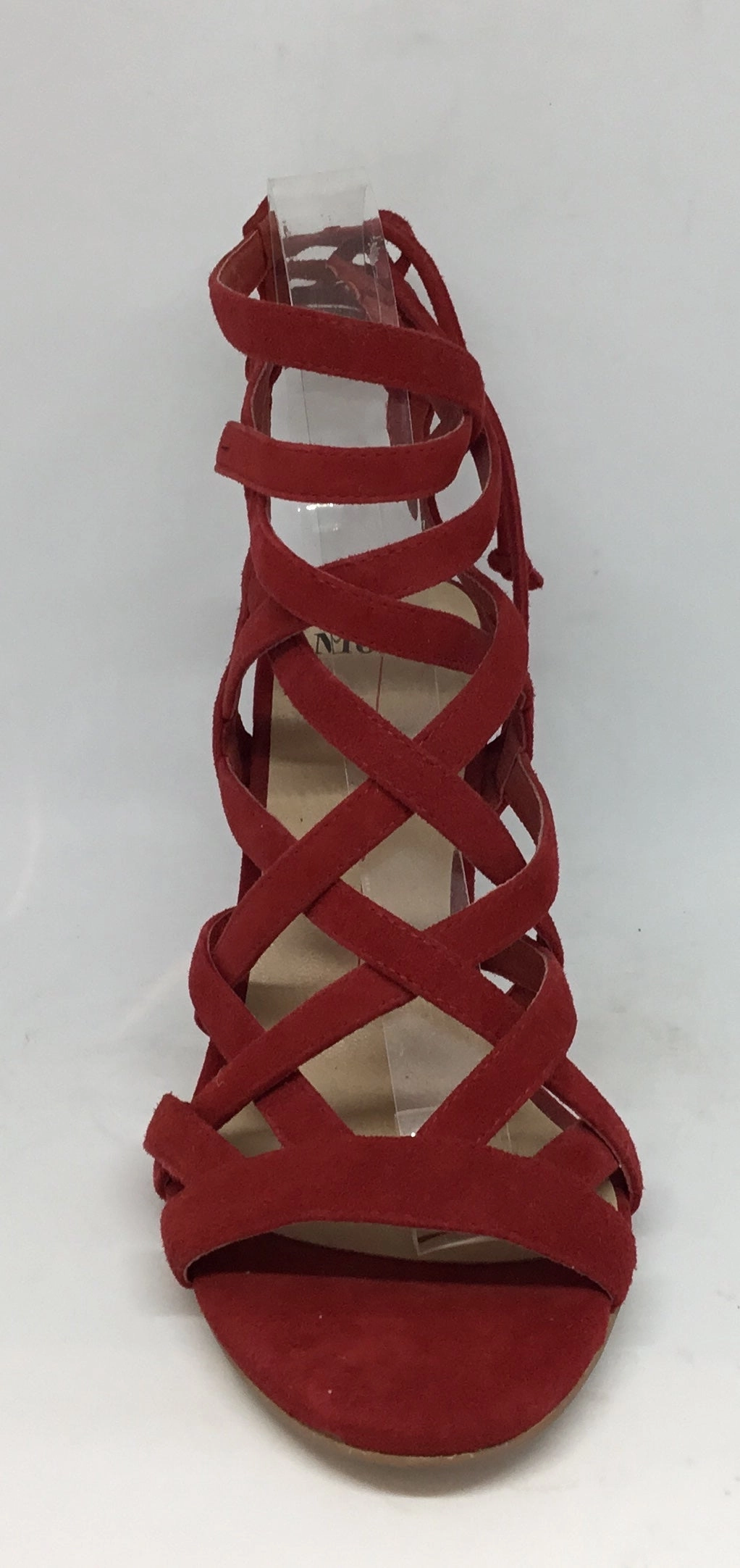 Gift Ready Wedding Heels Mollini Cassock Red Suede Leather Heel