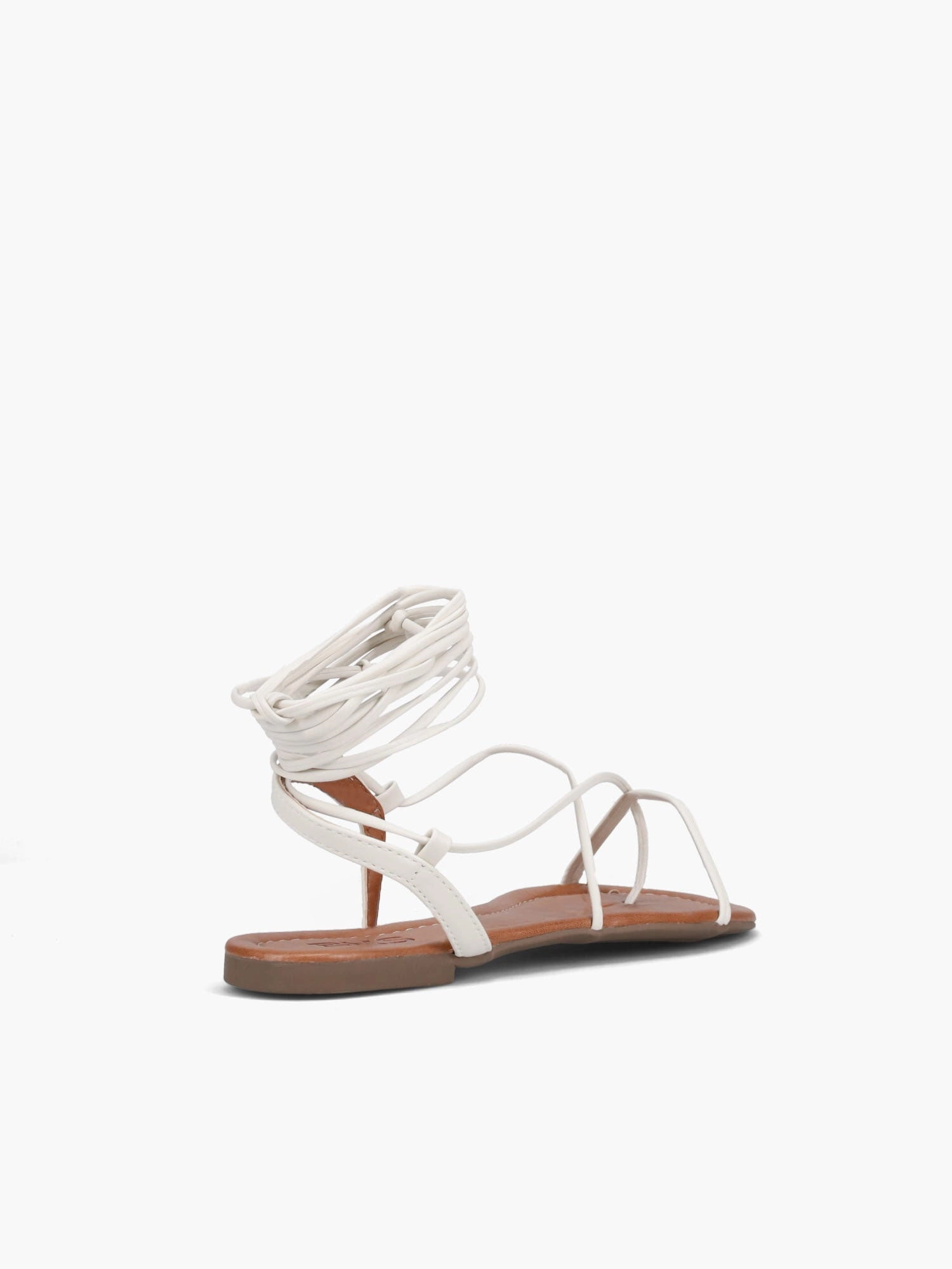 Molly Off White Grey Flat Dress Shoes