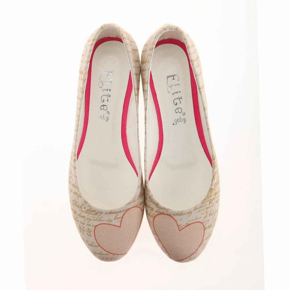 Heart Ballerinas Shoes 1125 Team Match Quick Motion