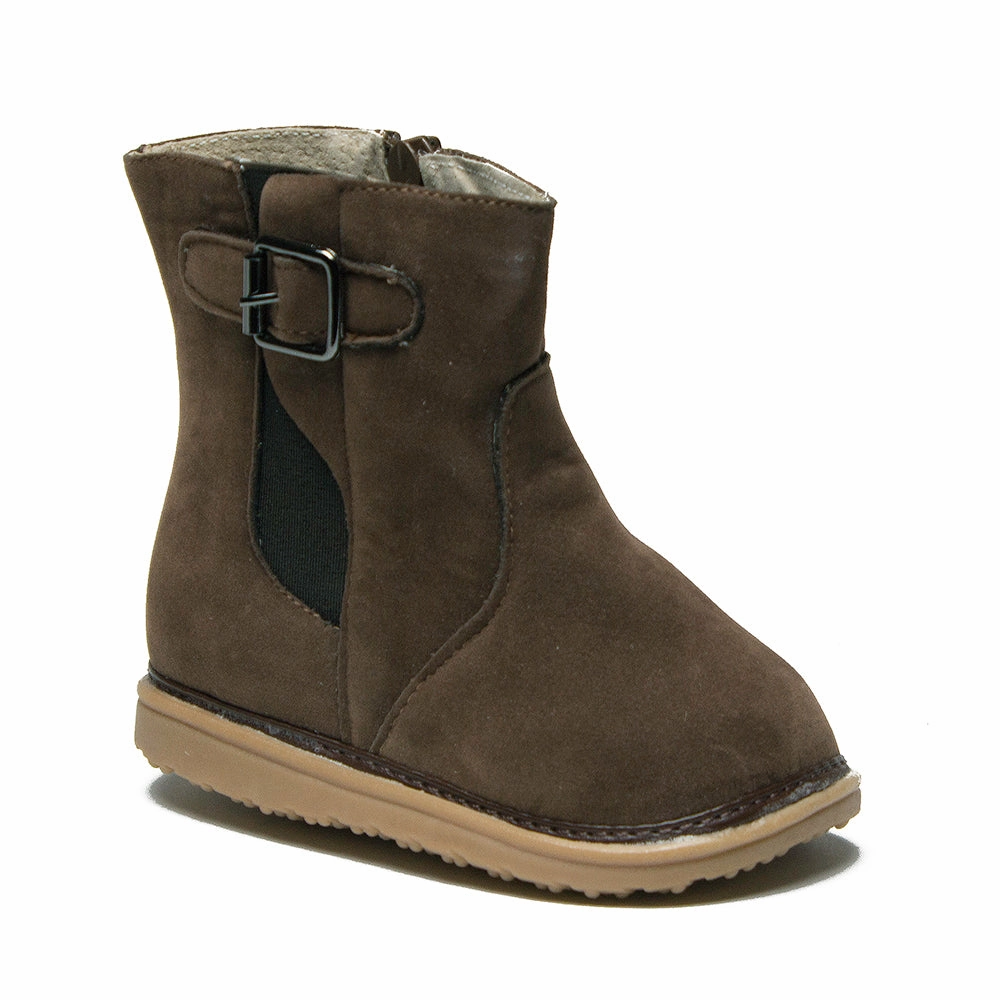 Adidas Stabil Squash Shoes Mooshu Toddler Girl's Maddie Tall Suede Zipped Squeaky Riding Boots