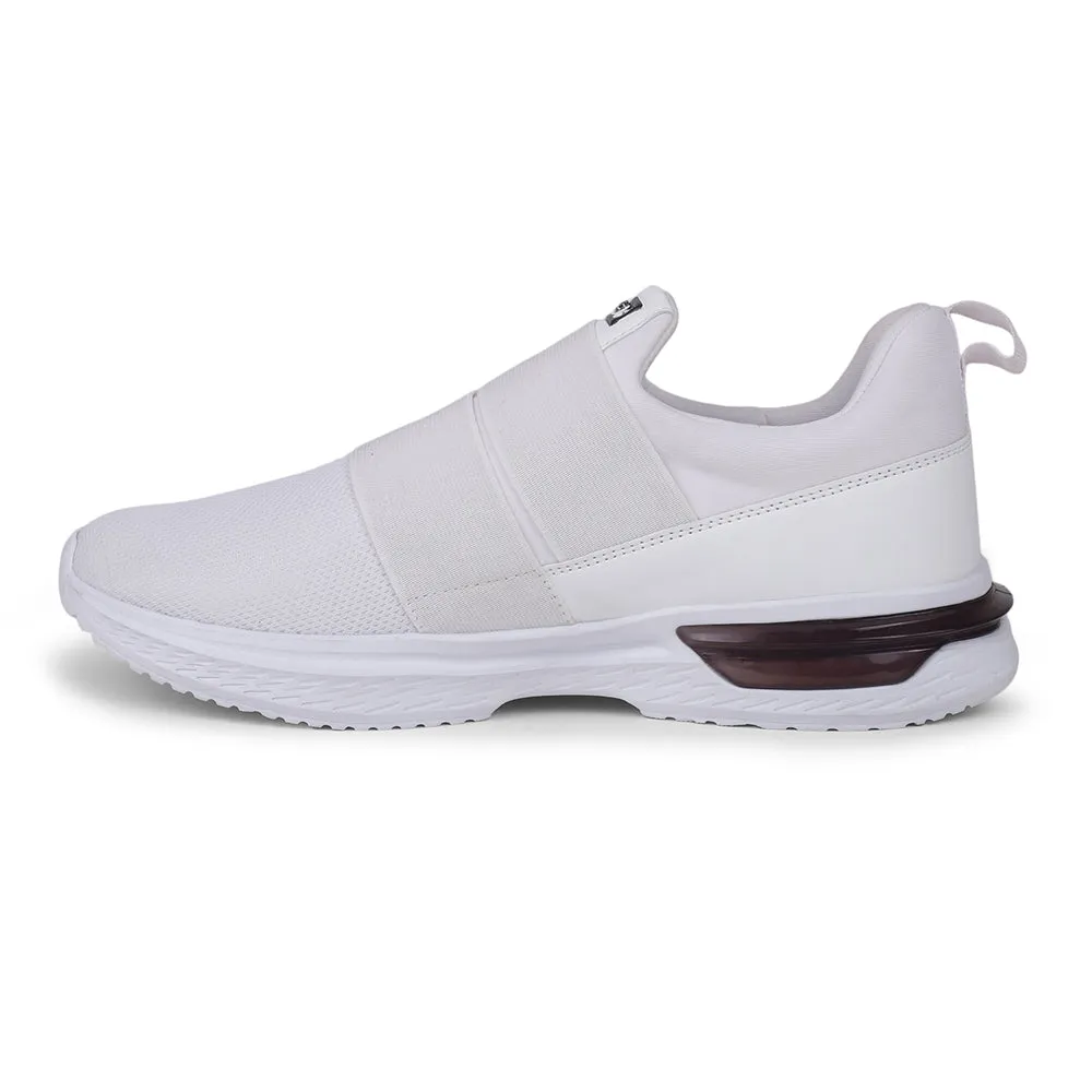 Best Running Shoes For Daily Training 2025 Force 10 White Sports Non Lacing Walking Shoes For Men BLAKES-2E By Liberty