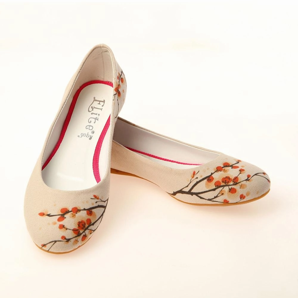 Anytime Go Workout Cherry Blossom Ballerinas Shoes 1141