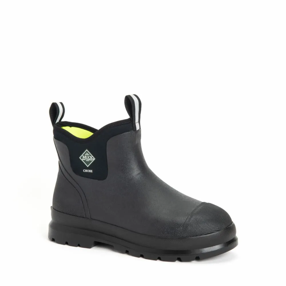 Barbour Rain Boots Review Muck Footwear  Men's Chore Classic Chelsea Chore Black M