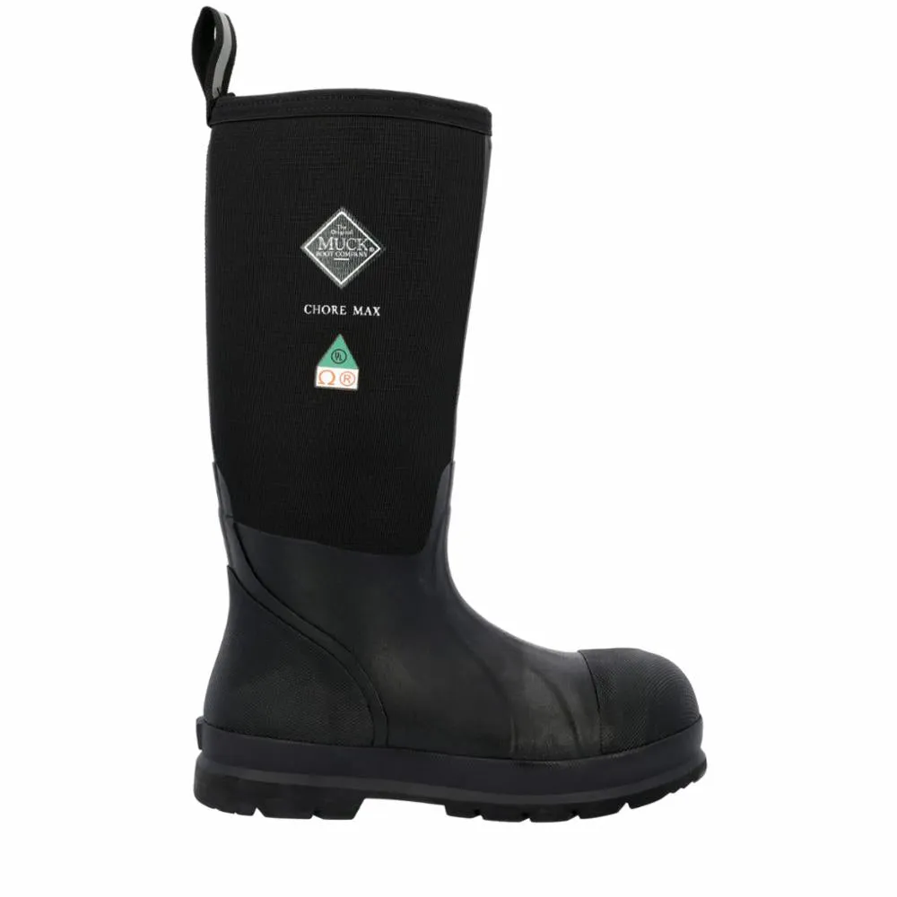 Muck Footwear  Men's Chore Max Comp Toe Csa Chore Black M Toddler Crocs Rain Boots