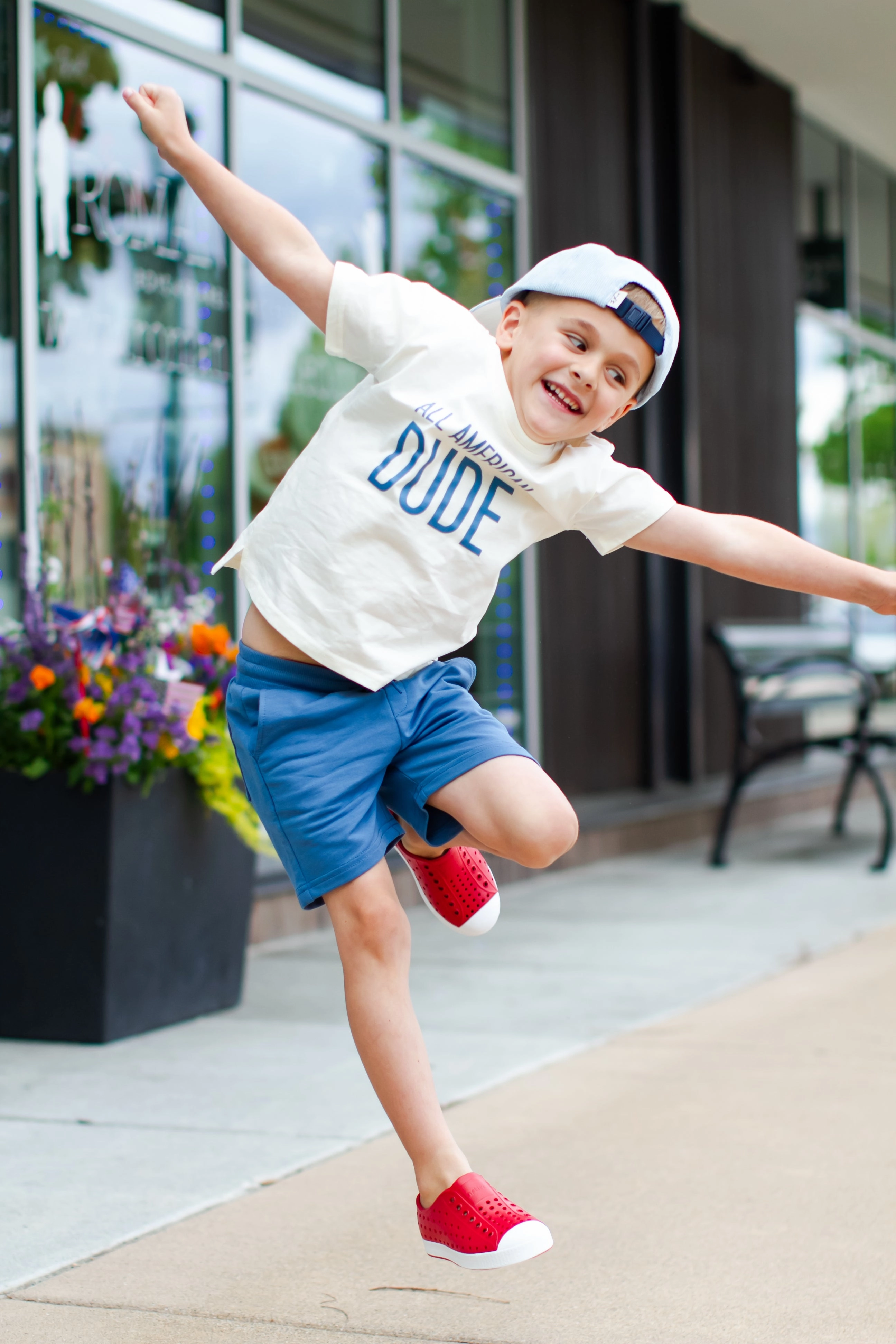 Native - Kids' Jefferson Shoe - Ruby Red Asics Gel Kayano 18 Running Shoes