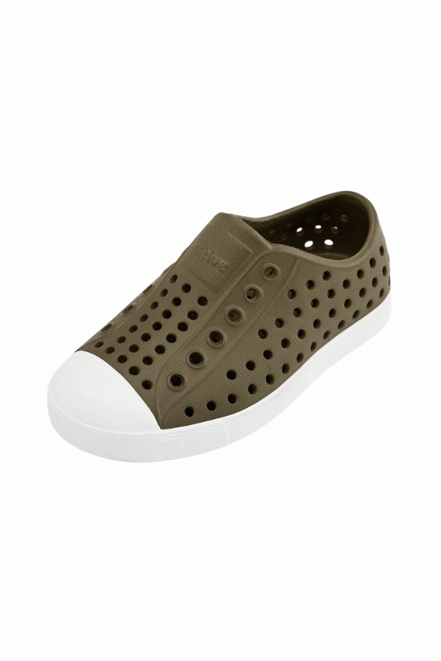 Converse Low Top Tennis Shoes Native Jefferson Youth - Utility Green