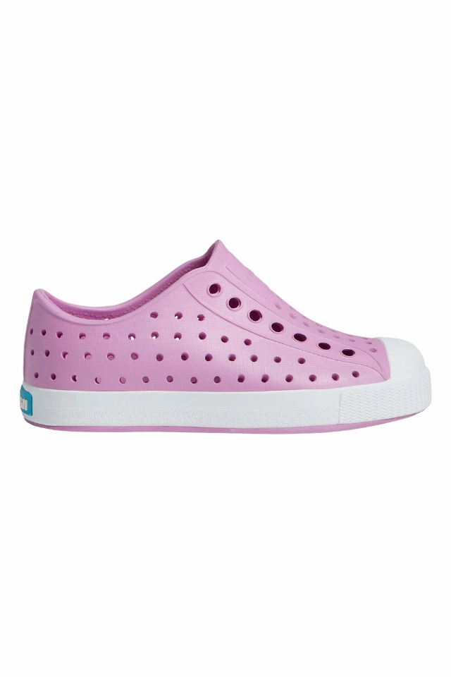 Bears Tennis Shoes Native Jefferson Youth - Winterberry Pink/Shell White