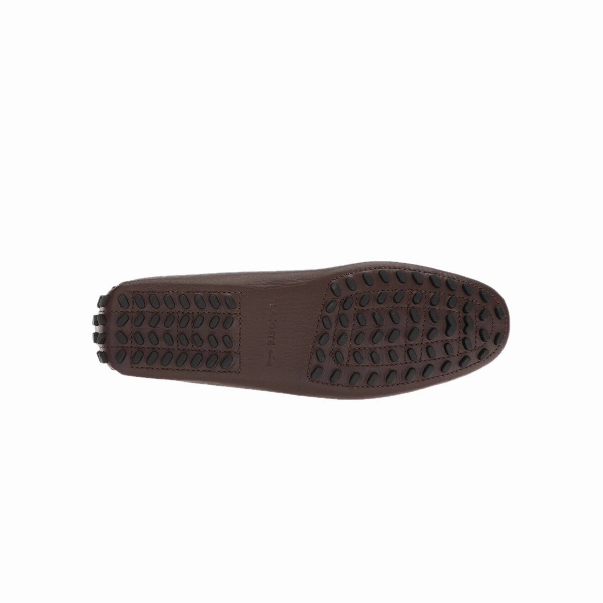 LACOSTE 7-35CAM011811I CONCOURS 118 MN'S (Medium) Brown/Black Leather Lifestyle Loafers Brand Pop Air Soft