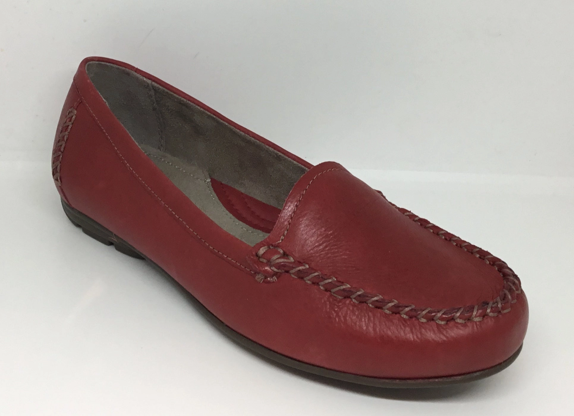 Comfort Move Naturalizer Kellyn Classic Dark Venom Red Leather Loafer Moccasin