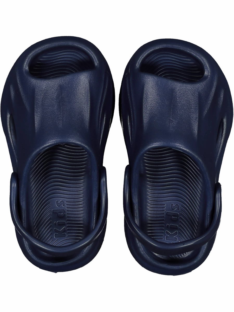 White High Heel Sandals Navy Slingback Moulded Sandals