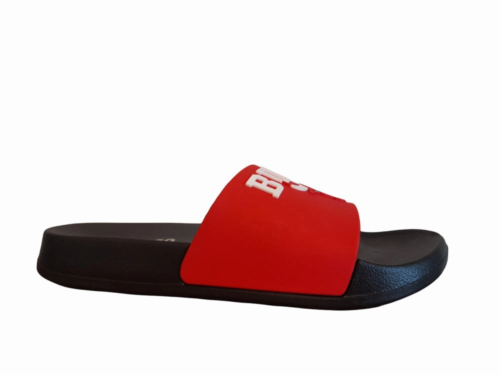 Sandals Royal Caribbean Reviews NBA Chicago Bulls Kids Red Unisex Sliders Sandals