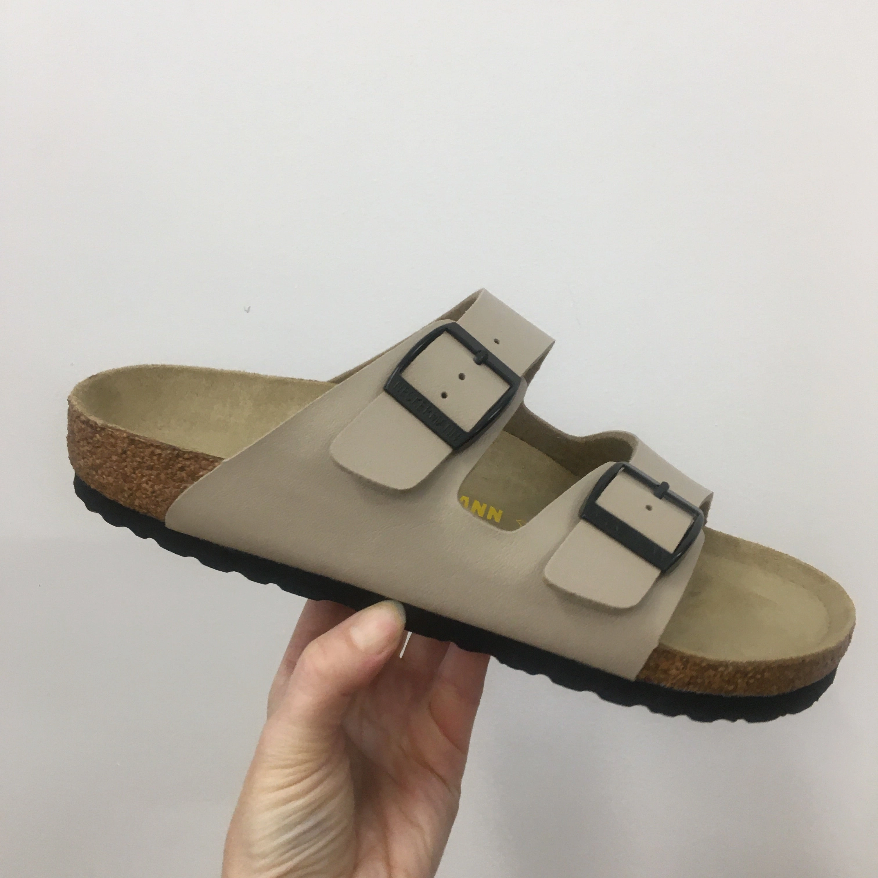 Neckermann Two Strap Nude Easy To Wear Shoes Open Frame