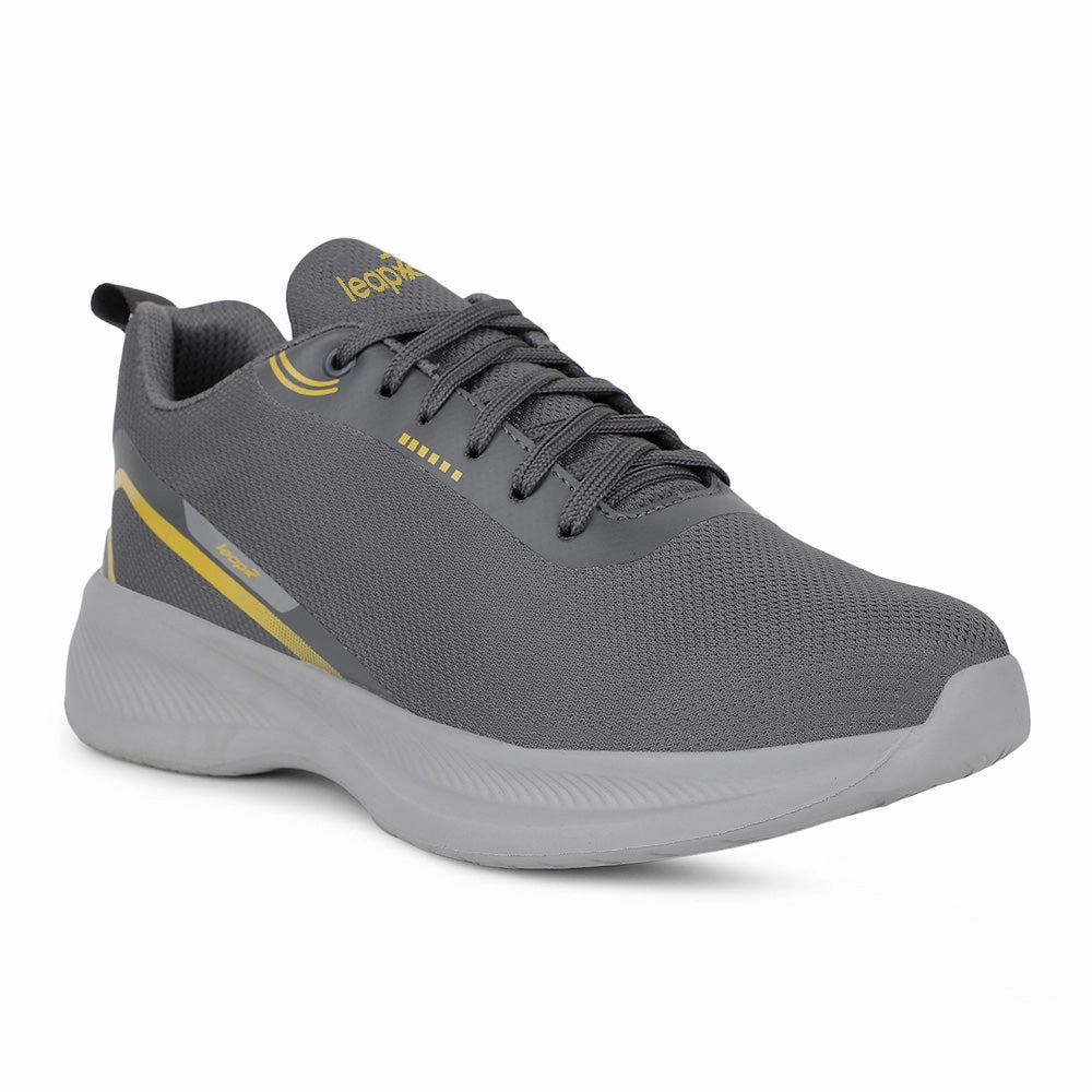 Leap7x Sports Dark Grey Running Shoes For Mens KOOPER-1E By Liberty Nike Lunarlon Training Shoes