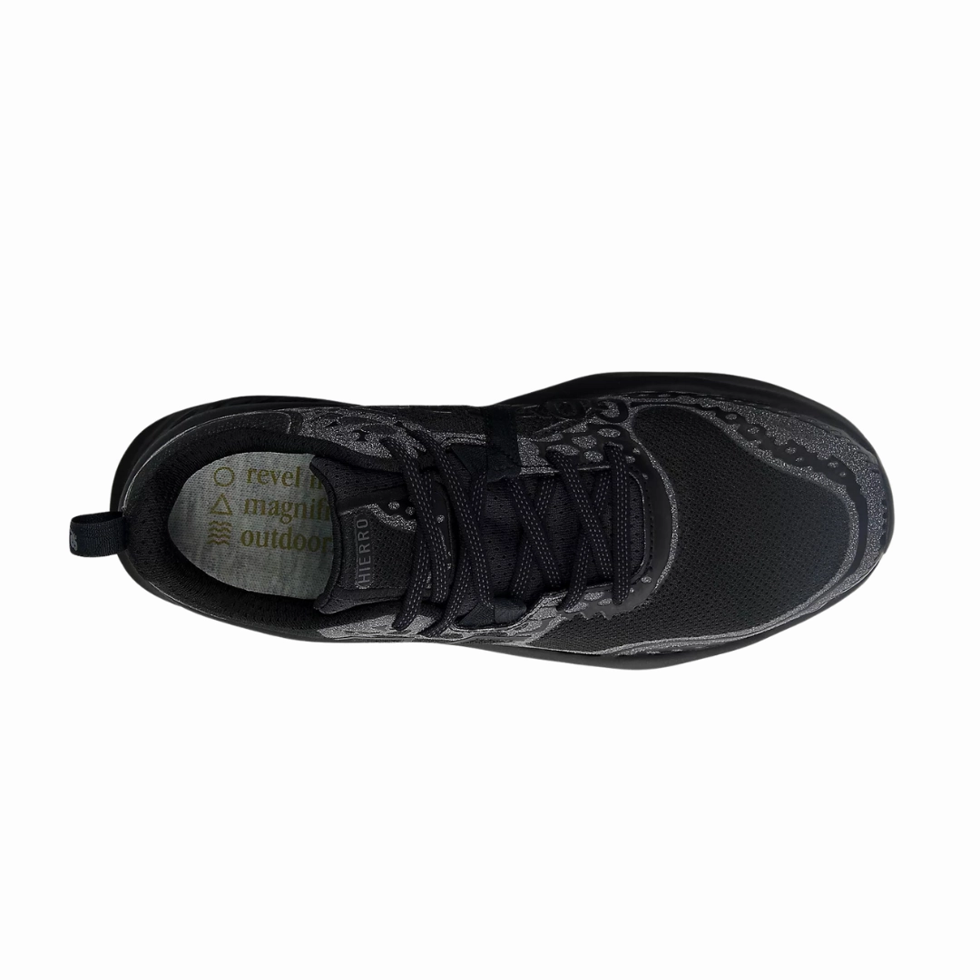 Daily Ready Urban Edge NEW BALANCE MTHIGA8 FRESH FOAM X HIERRO v8 MN'S (Medium) Black Synthetic & Mesh Running Shoes
