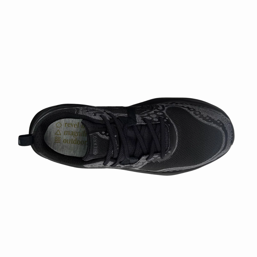 NEW BALANCE MTHIGA8 FRESH FOAM X HIERRO v8 MN'S (Medium) Black Synthetic & Mesh Running Shoes Full Coverage Active Mode