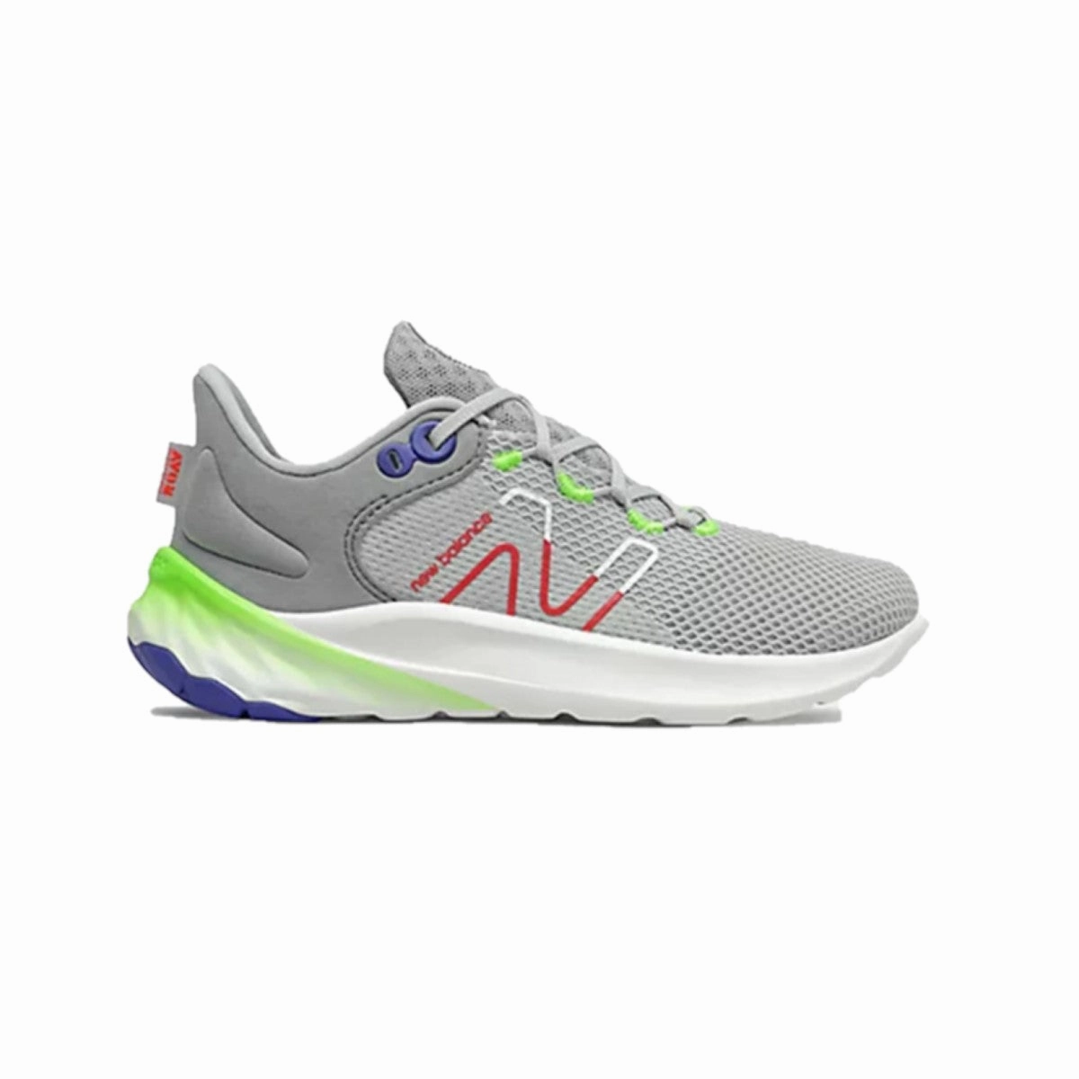NEW BALANCE PEROVSH2 FRESH FOAM ROAV YTH'S (Wide) Light Aluminum Mesh Running Shoes Ultra-soft sole Agility Control