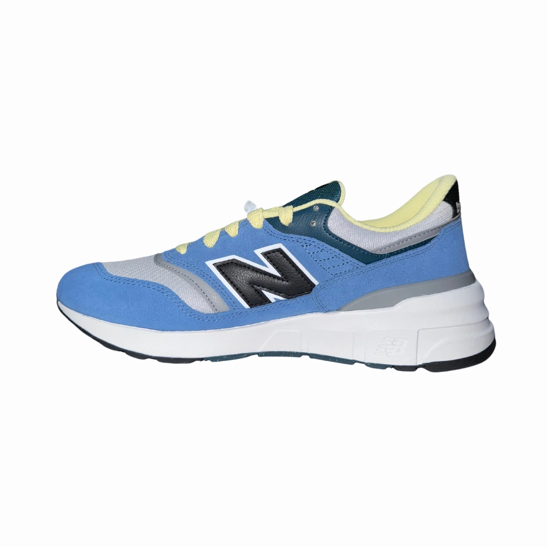 Star Step Light Pace NEW BALANCE U997RCSA 997R MN'S (Medium) Blue Mesh & Suede Running Shoes