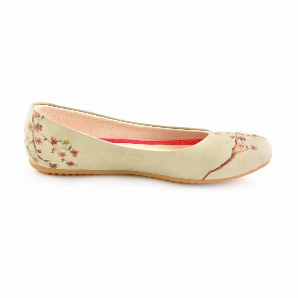 New Cherry Blossom Ballerinas Shoes 1091 Durable