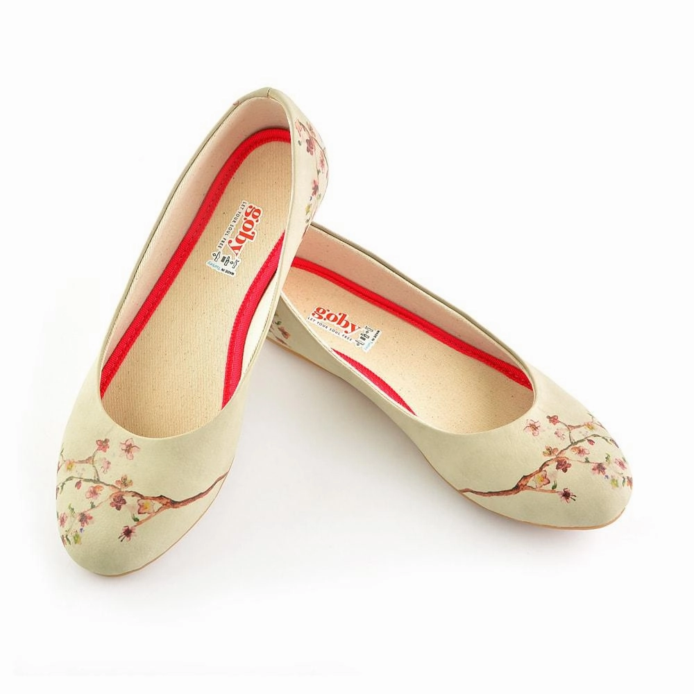 Fast Go All Comfort New Cherry Blossom Ballerinas Shoes 1091