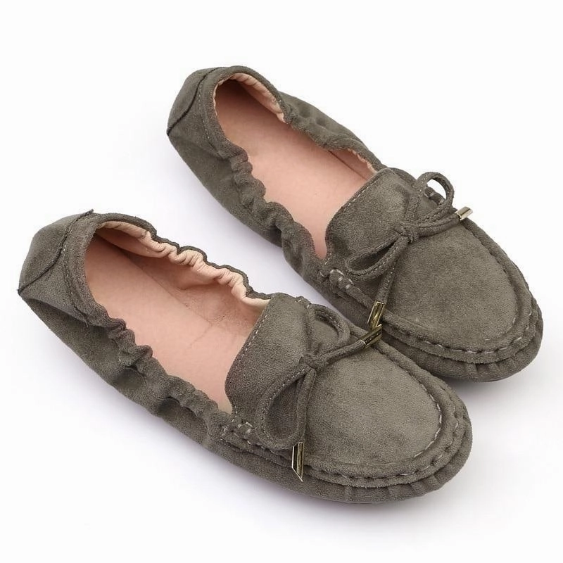 Loafers With Shorts And Socks New  Loafers Women Moccasins Butterfly-Knot Slip On Solid Flats Shallow Round Toe Casual Flat Shoes
