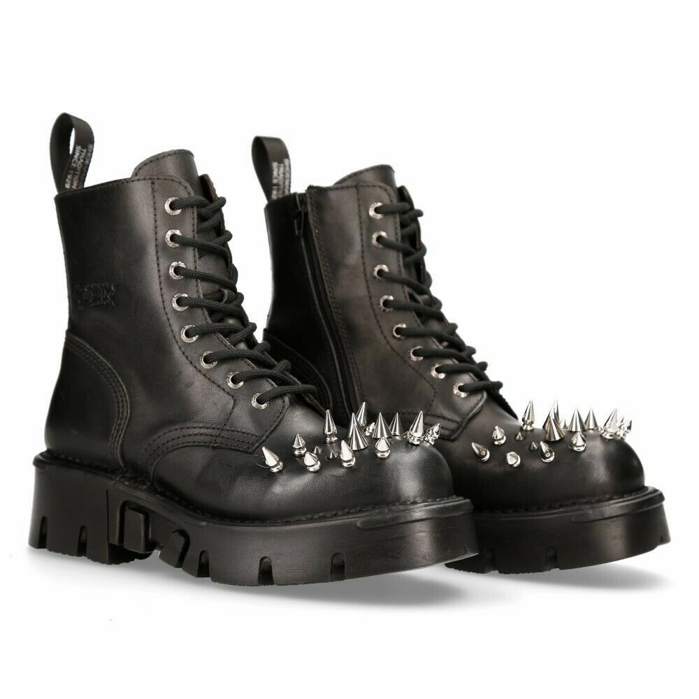 New Rock Schuhe Shoes Boots Stiefel M.MILI084CONO-C1 Gothic Schwarz Adidas Terrex Boat Shoe