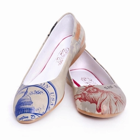 New York Ballerinas Shoes 1013 Slip Safe