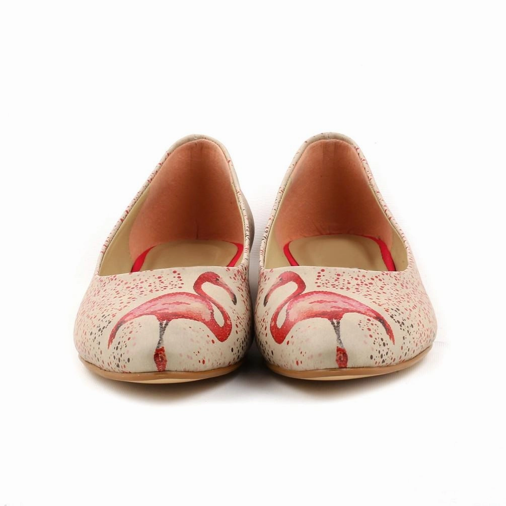 Pilates Cool Rich Glow Flamingo Ballerinas Shoes NVR203