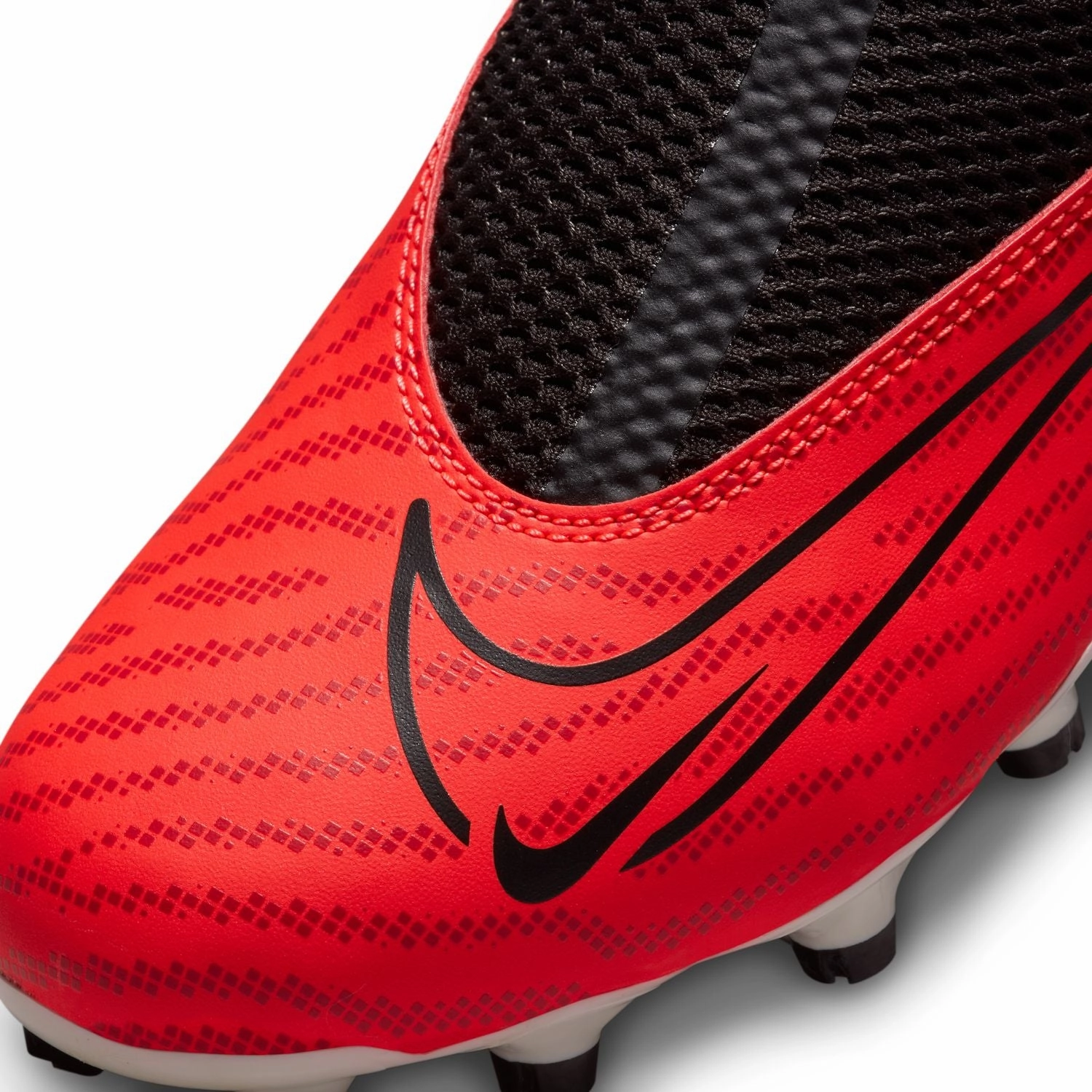 Nike Jr. Phantom GX Academy Dynamic Fit FG/MG - BRIGHT CRIMSON/BLACK-WHITE Sakura Soccer Cleats