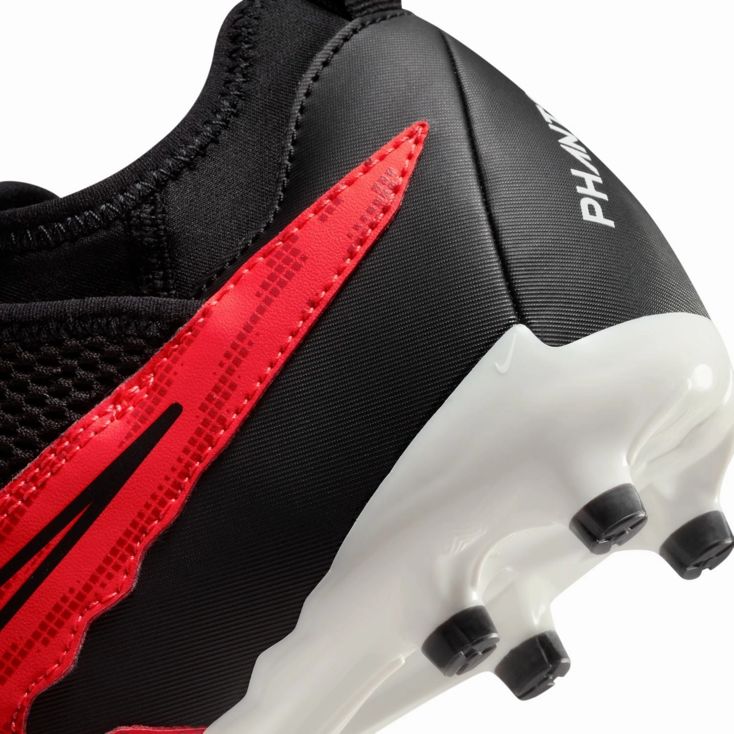 Nike Jr. Phantom GX Academy Dynamic Fit FG/MG - BRIGHT CRIMSON/BLACK-WHITE Predator League Soccer Cleats