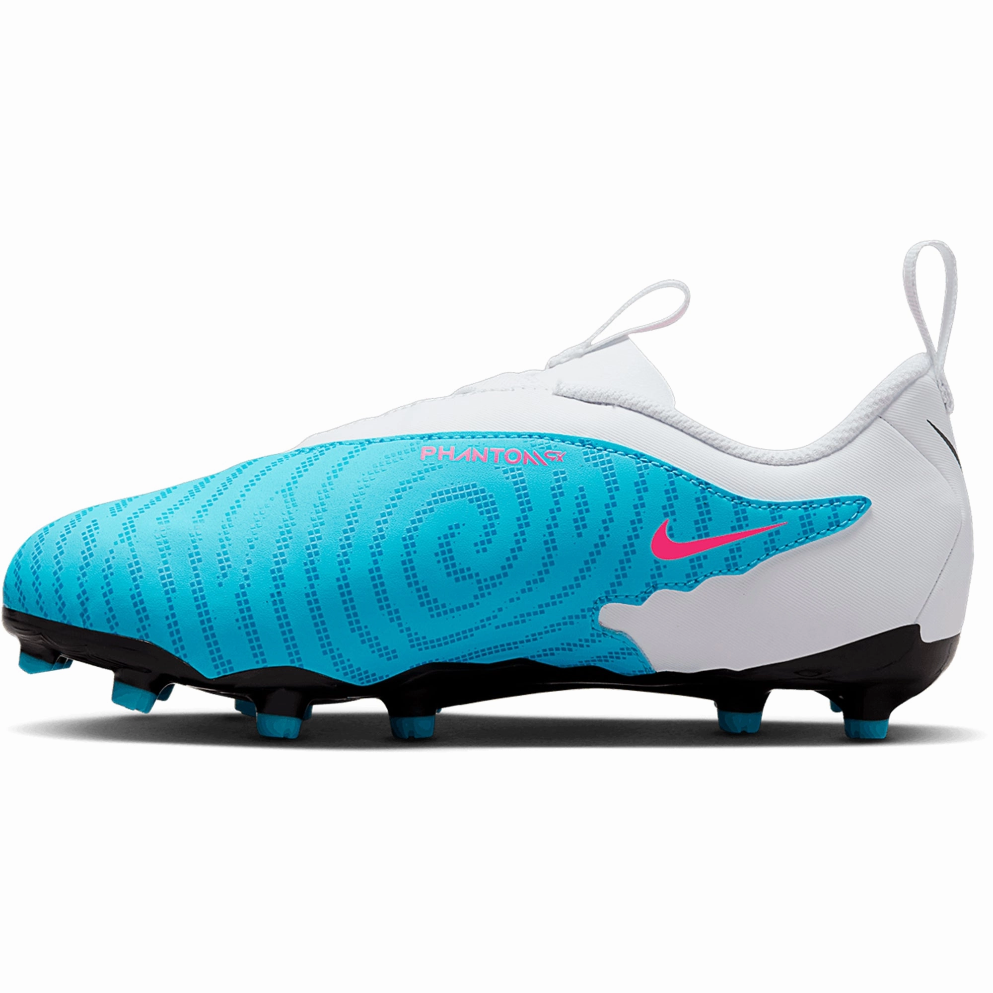 Soccer Cleat Png Nike Junior Phantom GX Academy FG/MG Firm Ground Soccer Cleats - Blue/Pink/White/Black