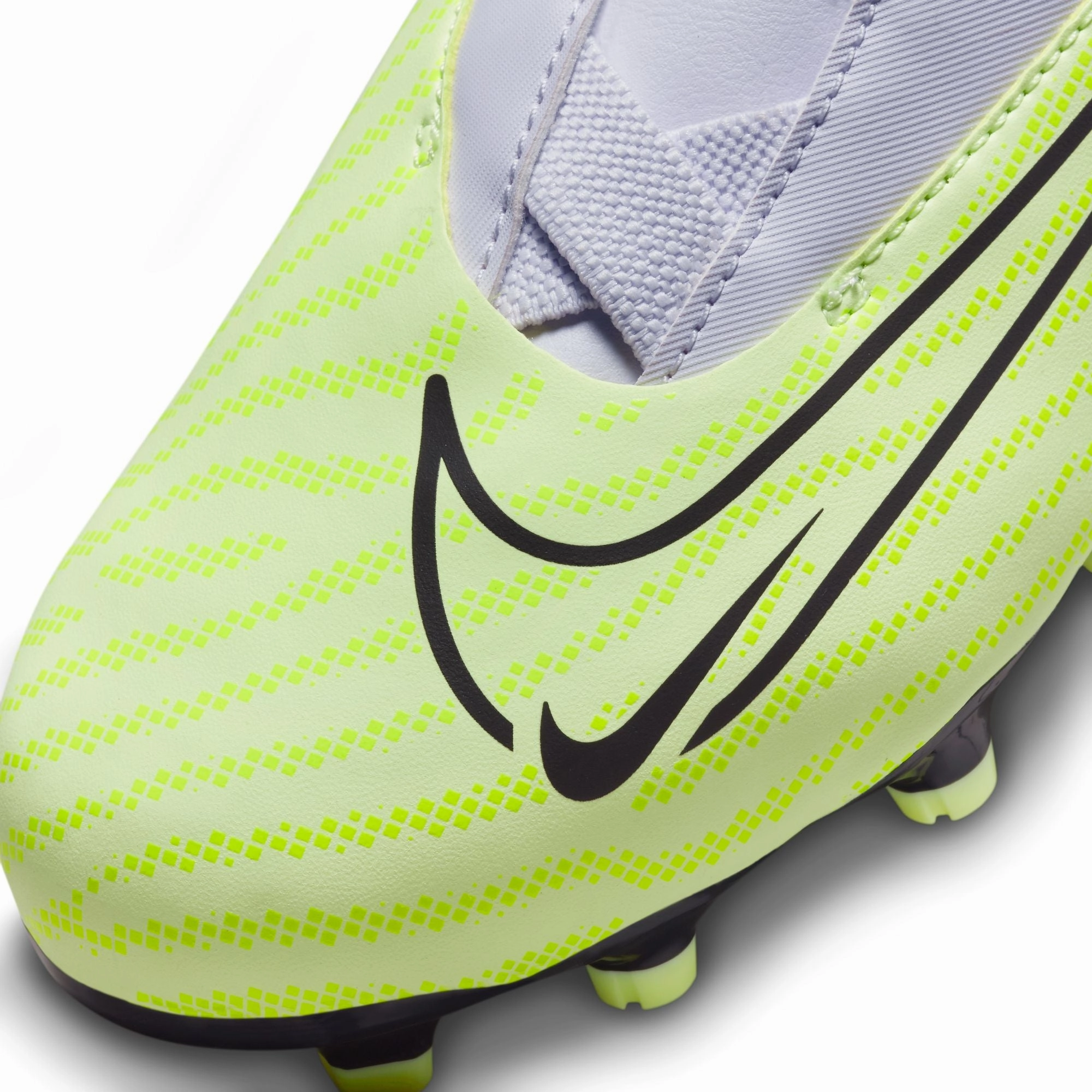 Superfly 4 Soccer Cleats Nike Junior Phantom GX Academy FG/MG Firm Ground Soccer Cleats - Grey/Volt/Grape