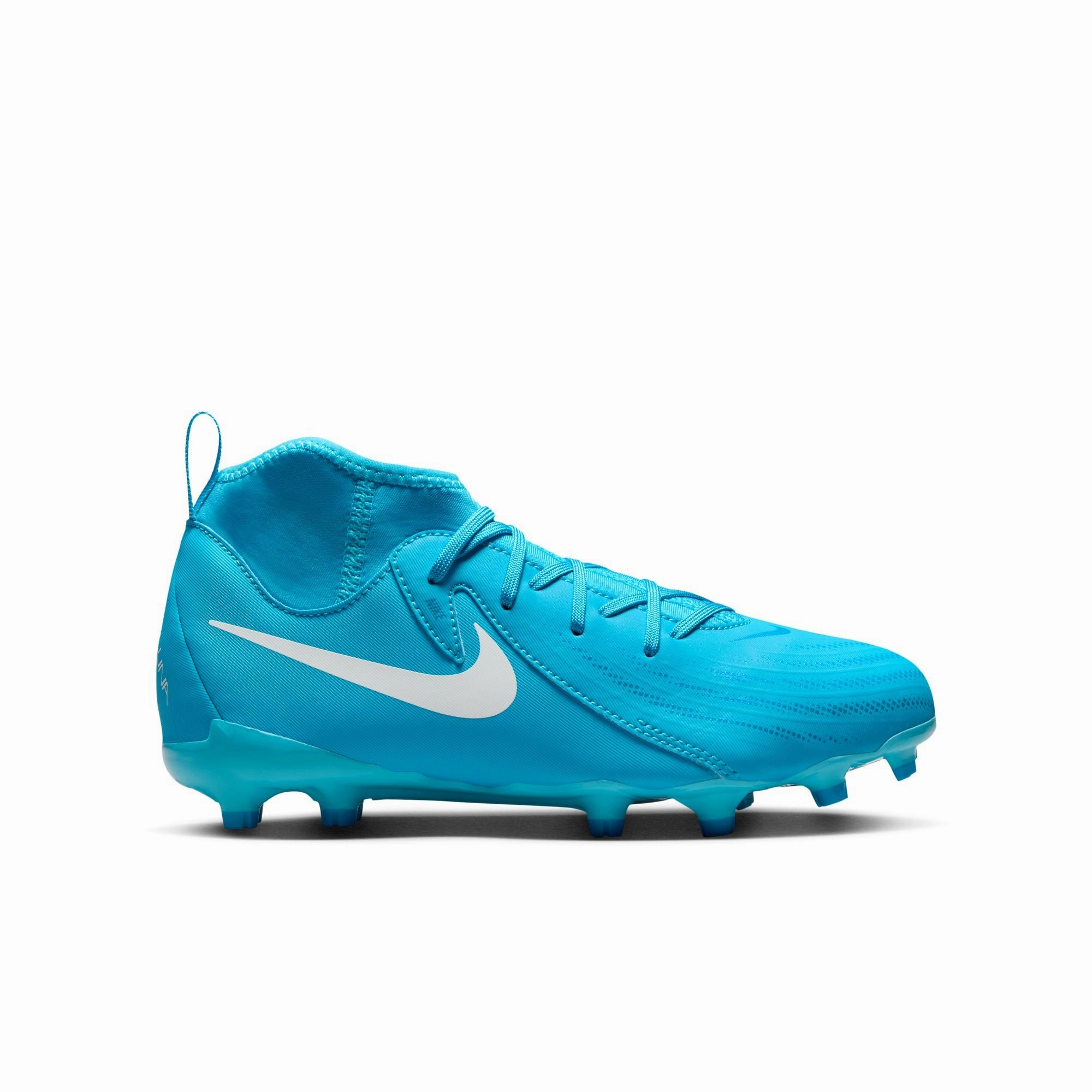 Difference Between Soccer And Rugby Cleats Nike Junior Phantom Luna II Academy FG/MG Soccer Cleat - Blue Fury/White