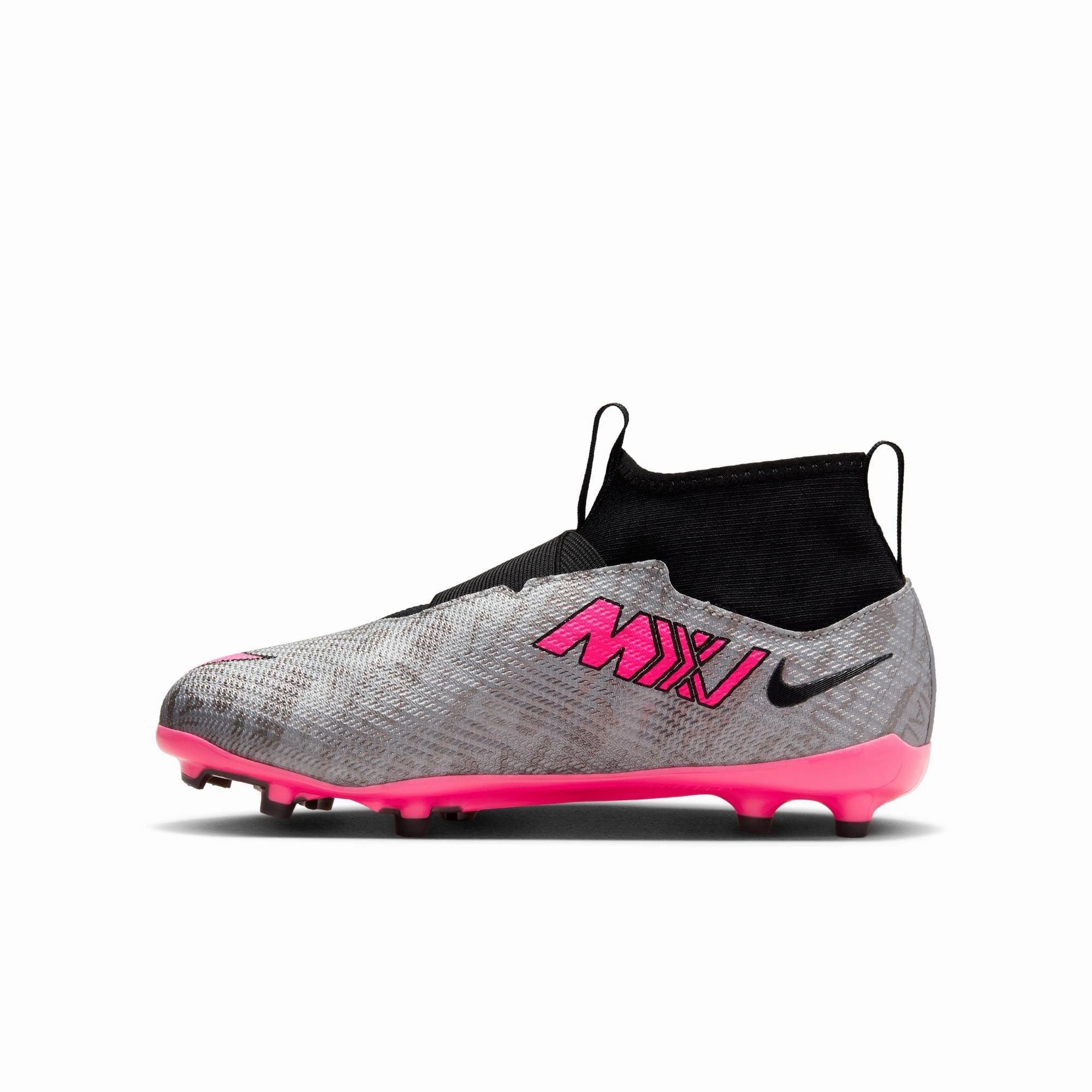Websites To Buy Soccer Cleats Nike Junior Zoom Mercurial Superfly 9 Pro FG Soccer Shoes - Silver/Pink/Black/Yellow