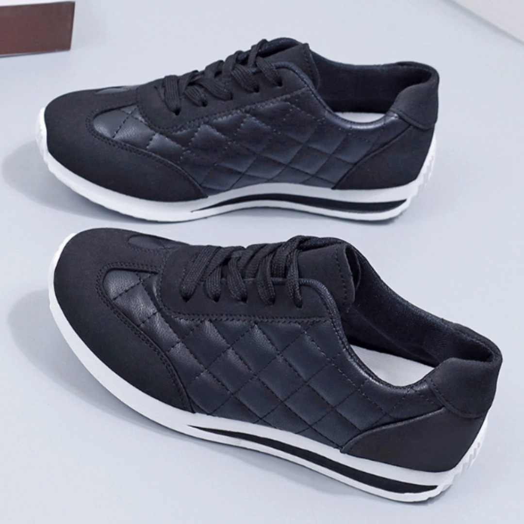 OCW Women Orthopedic Walking Shoes Arch-support Breathable Casual Minimalism Style Cheetah Flats Shoes